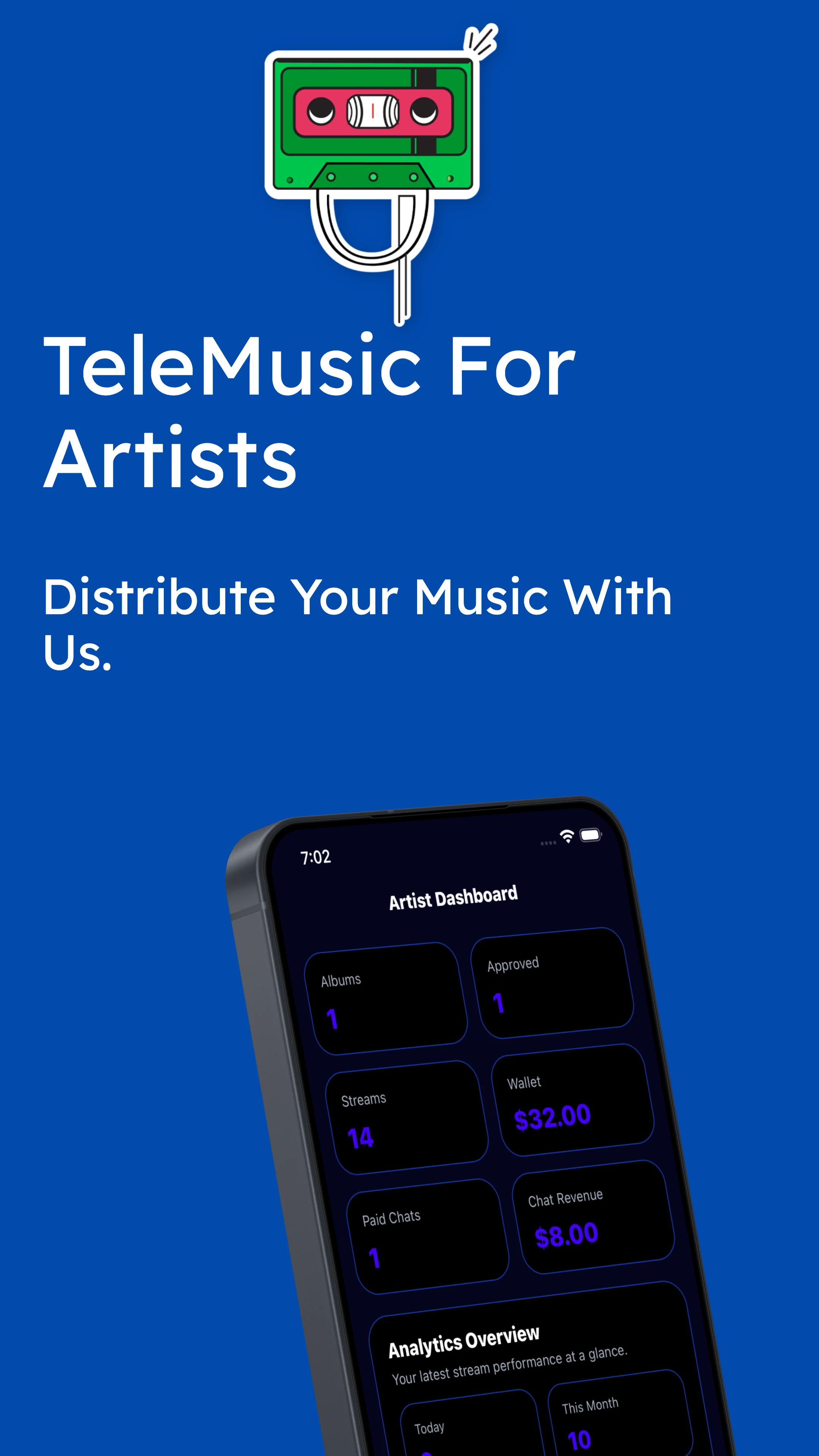 TeleMusic For Artist screenshot