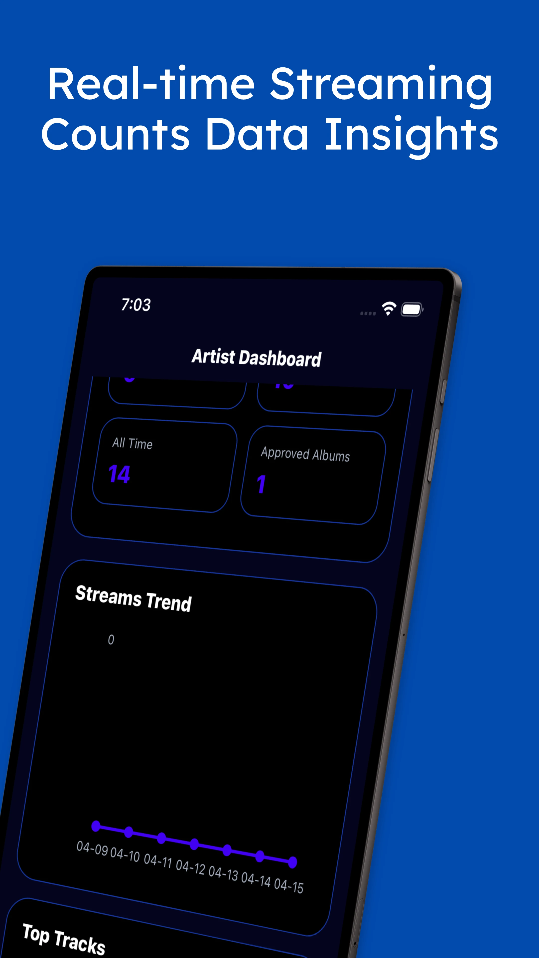 TeleMusic For Artist screenshot