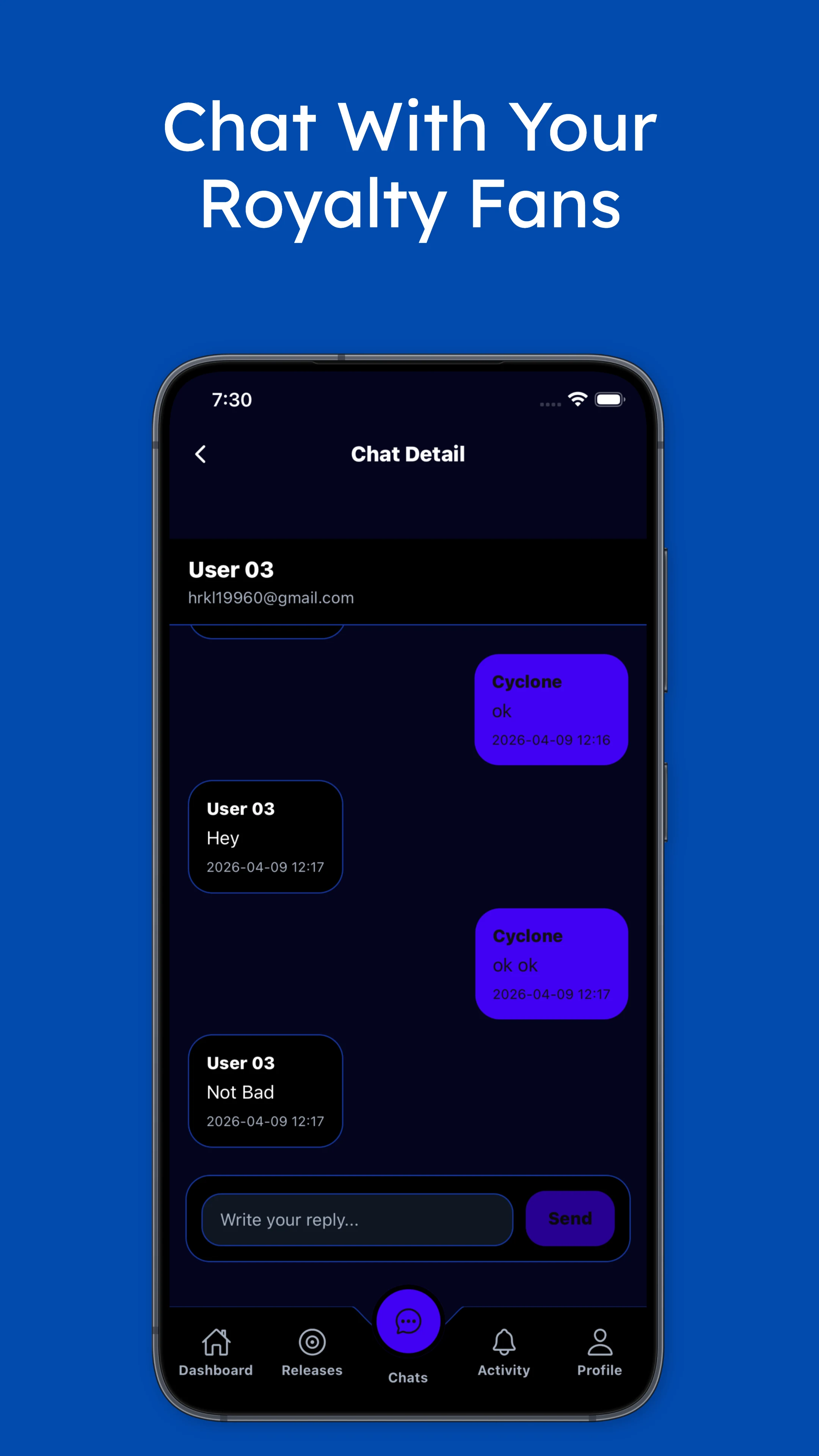 TeleMusic For Artist screenshot