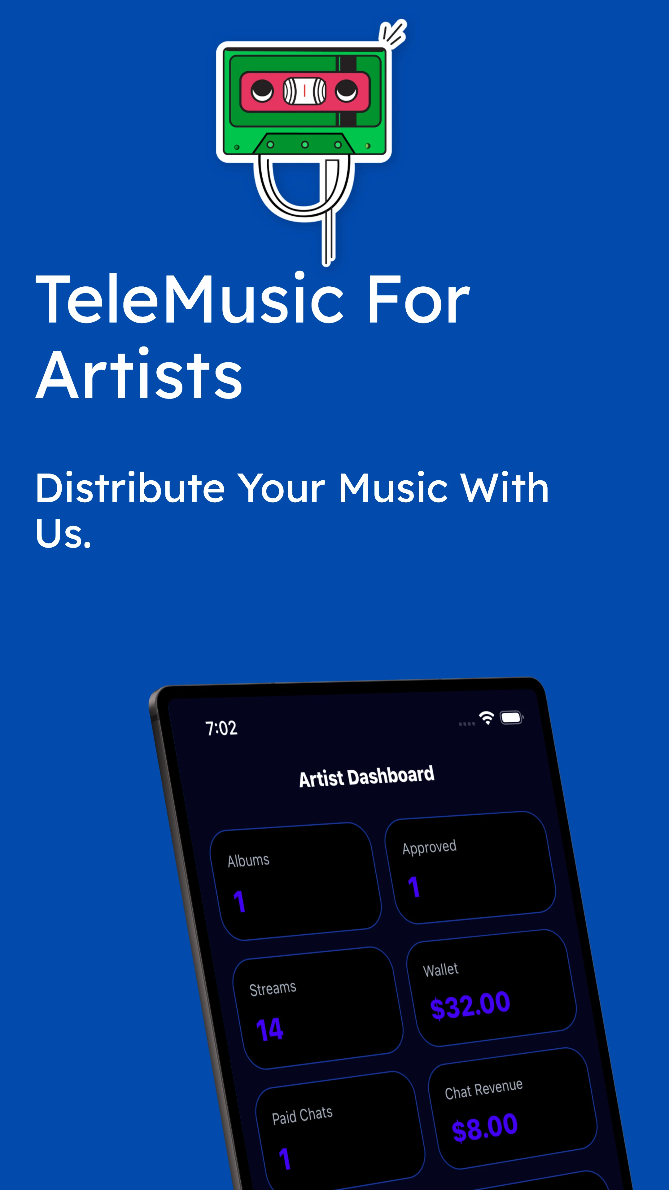TeleMusic For Artist screenshot